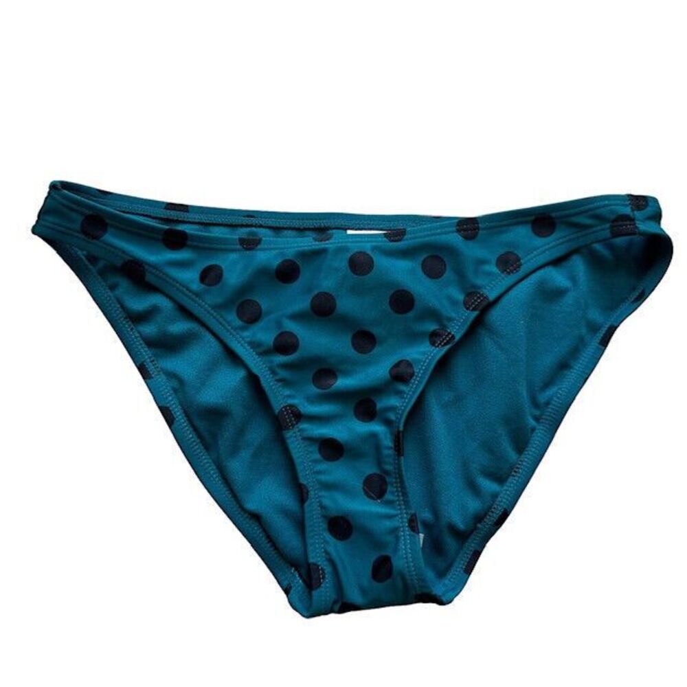NWT! xhilaration Polka Dot Swim Bottom‎ Hipster Bikini Small